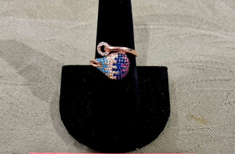 Multi Colored Stone Ring