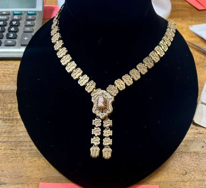 GF Vict Cameo Necklace