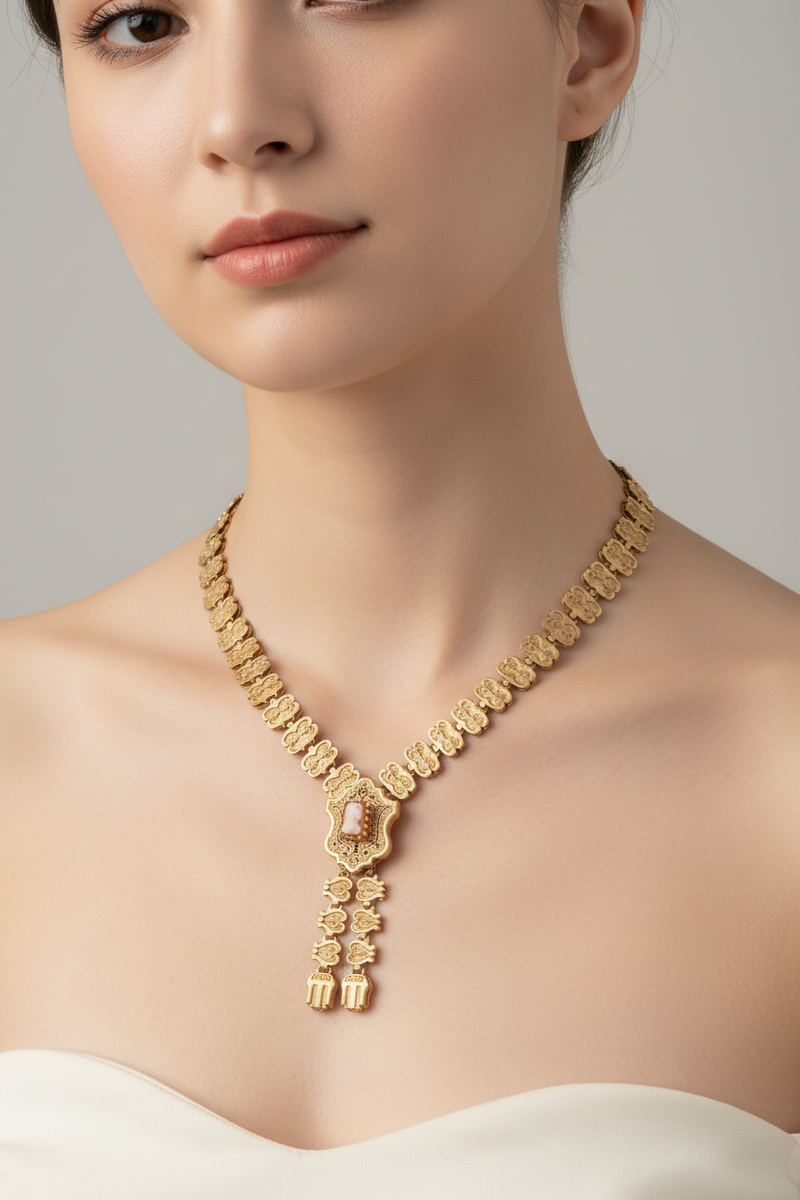 GF Vict Cameo Necklace