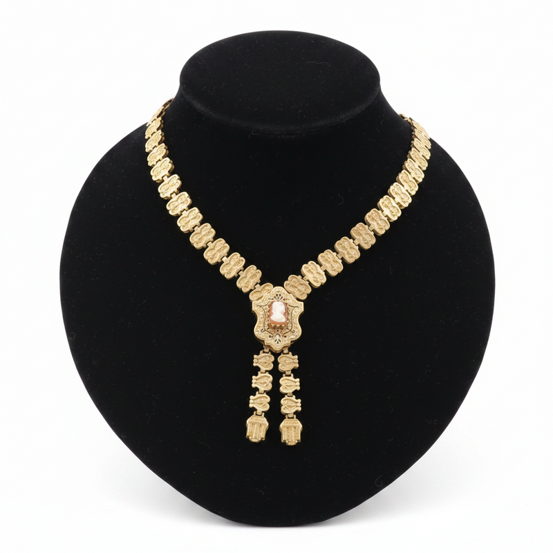 GF Vict Cameo Necklace