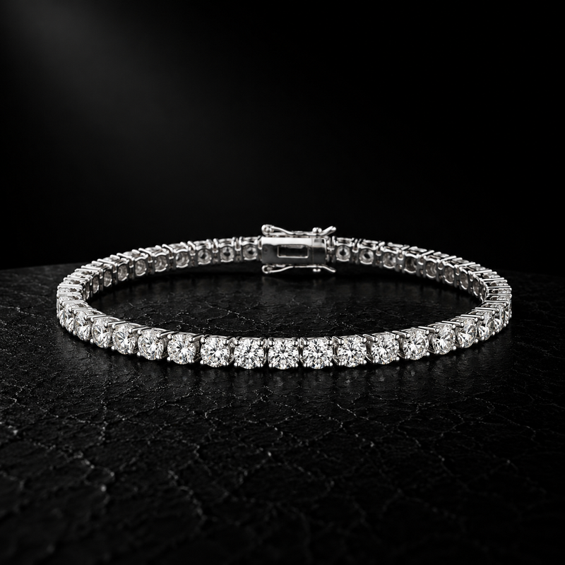 Diamond Bracelet in 14K White Gold - KGD 41419