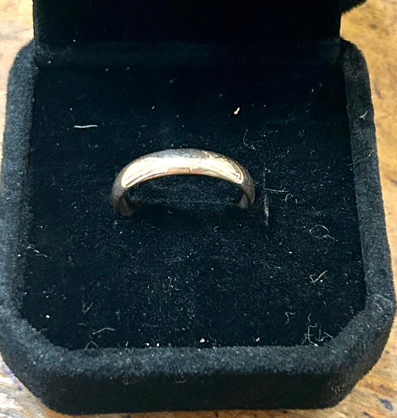 Vintage 14K Gold Plain Band Ring Size 6