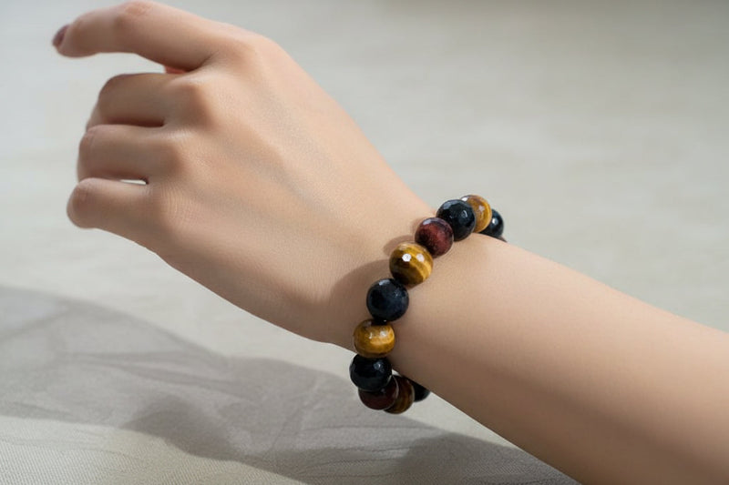 Tigers Eye Beaded Bracelet