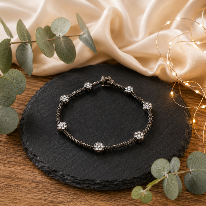 Diamond Sterling Bracelet