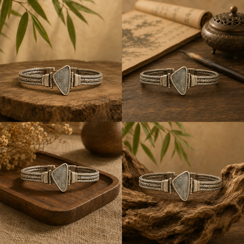 Sterling Silver Labradorite Bracelet