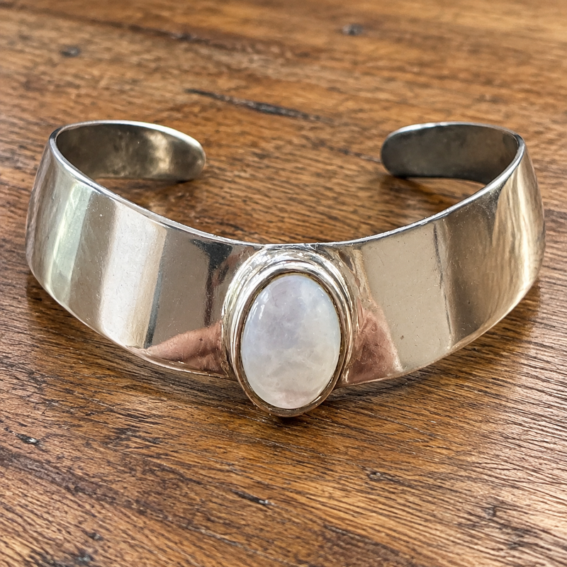 Mother of pearl cuff bracelet