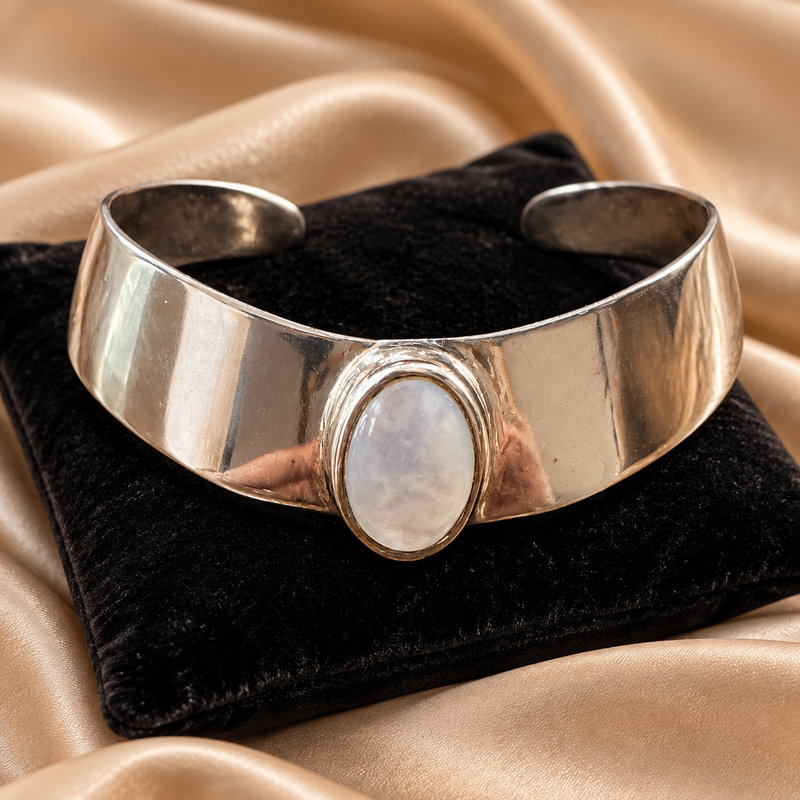 Mother of pearl cuff bracelet