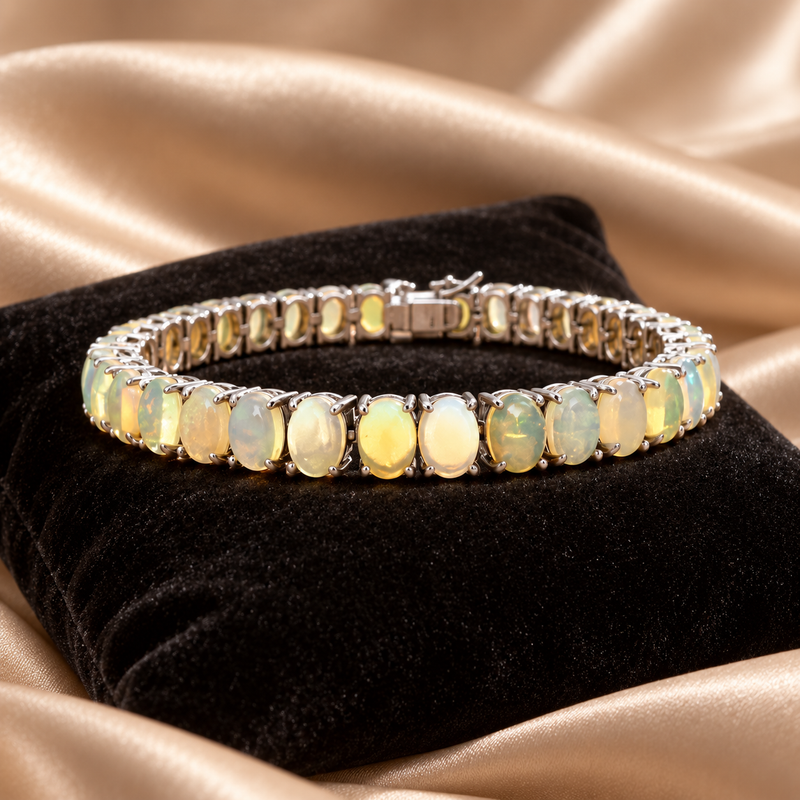 Opal Bracelet in .925 Sterling Silver - KSD 45571