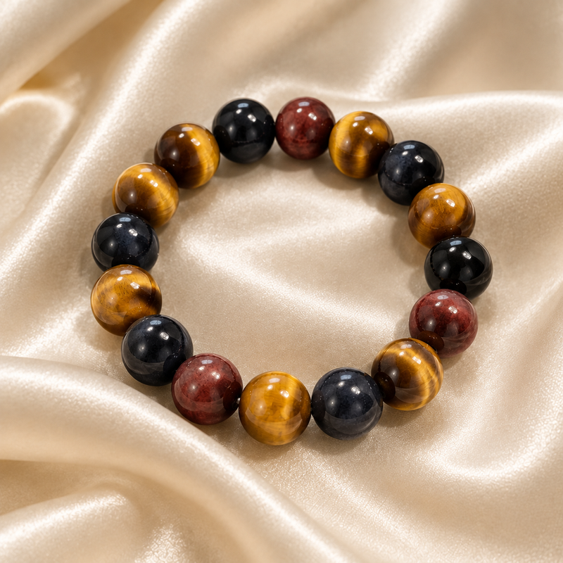 Tigers Eye Beaded Bracelet