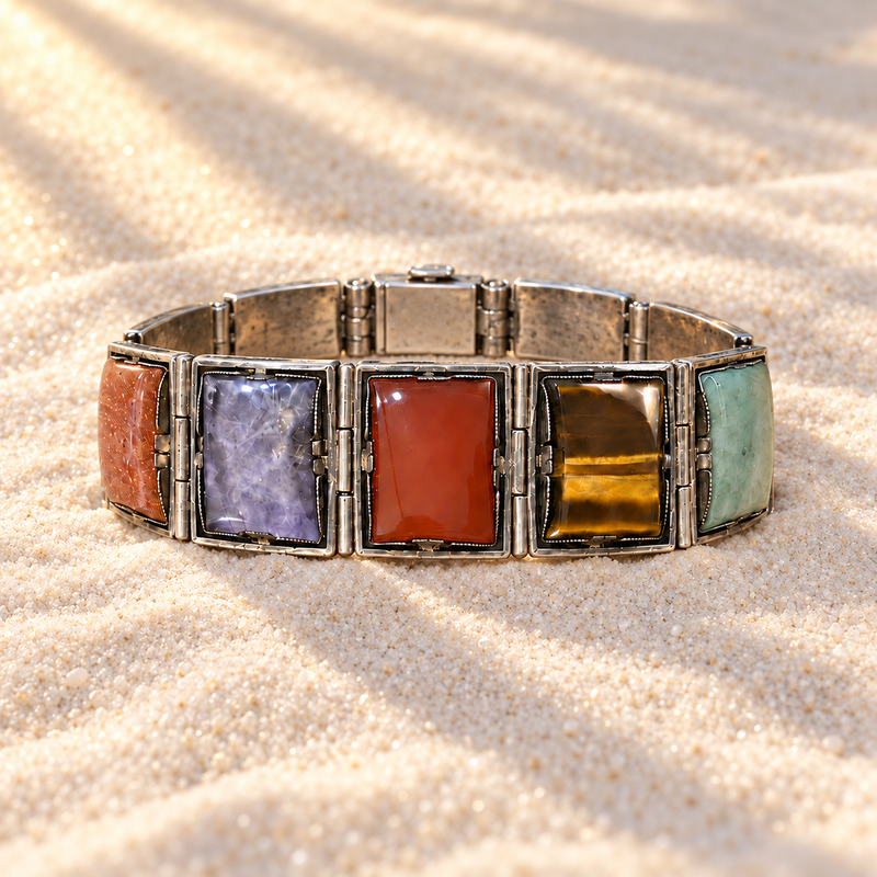 Sterling Silver Multiple Gemstones