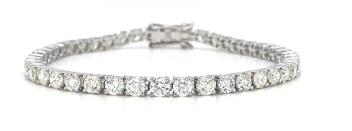 Diamond Bracelet in 14K White Gold - KGD 41419