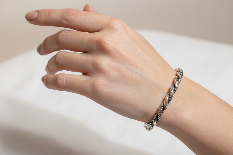 Victorian SS Bangle