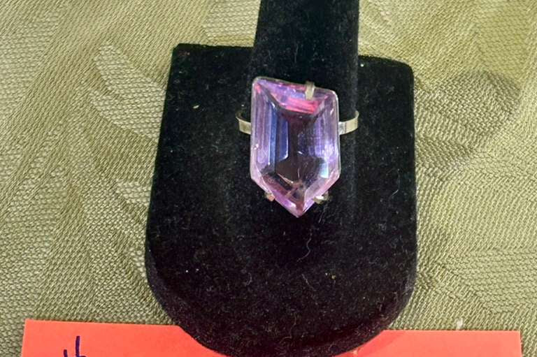 S.S. Vintage Amethyst Ring