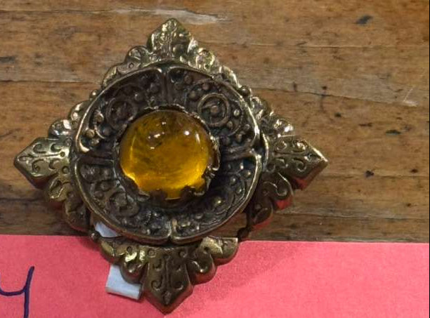 GF Victorian pin (circle in a square)