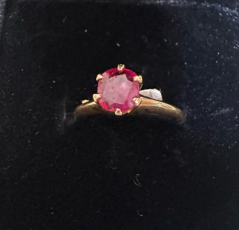 10K Ruby ring