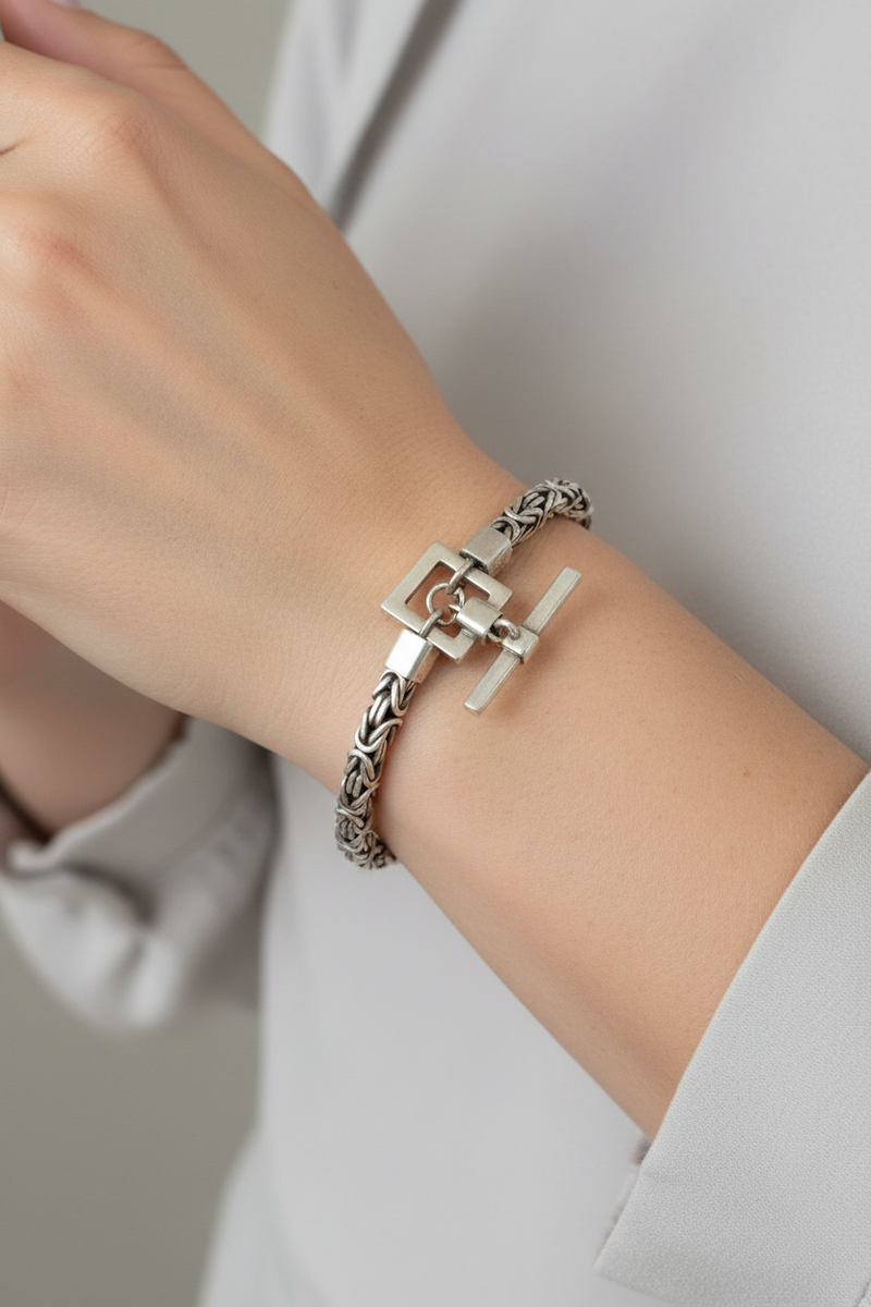 SS byzantine bracelet