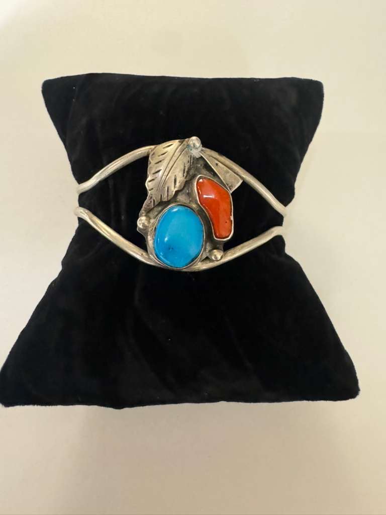 SS Turq and Coral cuff