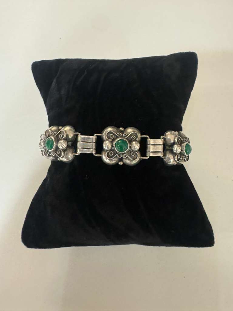 SS Malachite bracelet/mexico