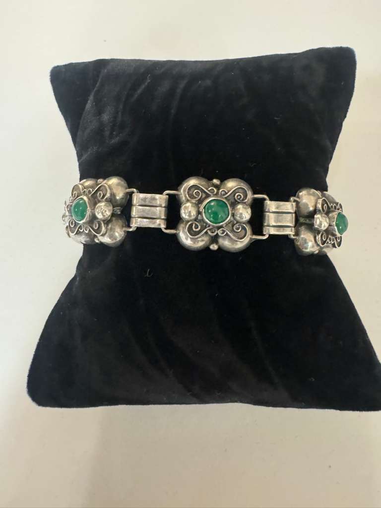SS Malachite bracelet/mexico