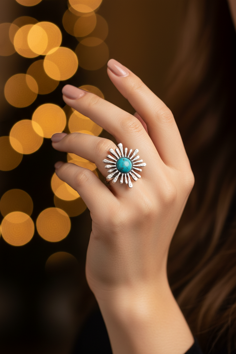 SS Turq Ring