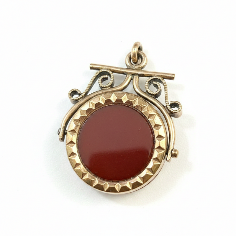 GF VCT Fob with Carnelian and tigers
