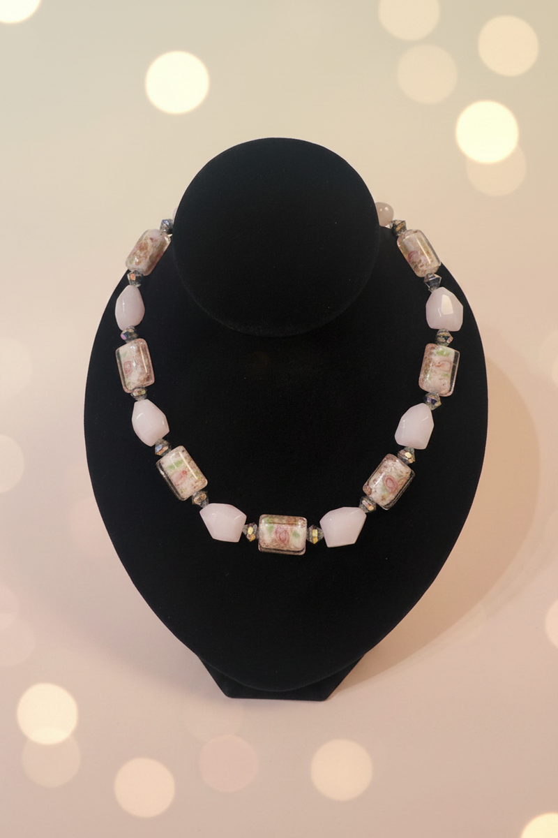 Venetian glass necklace