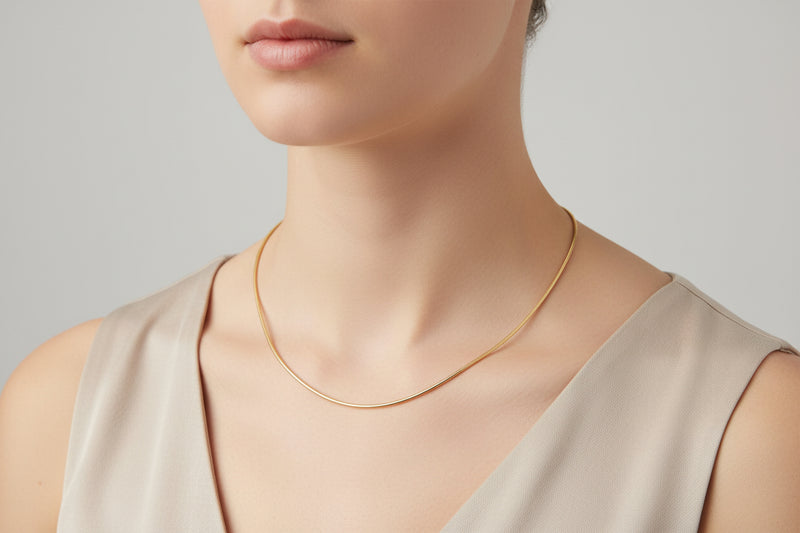 14K 16" chain