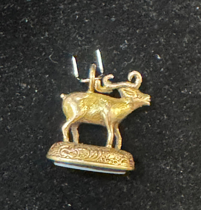 14k Elk Fob