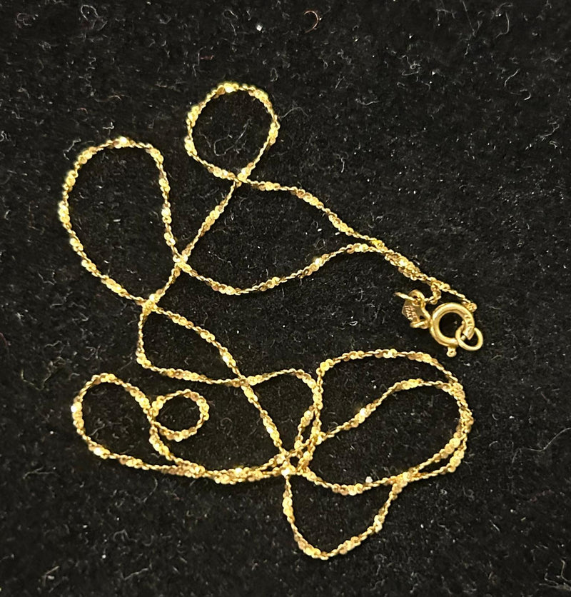 Walkin 14k 15 inch chain