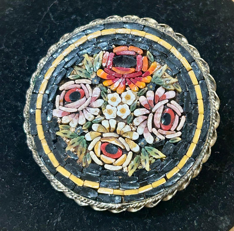 Micro mosaic pin