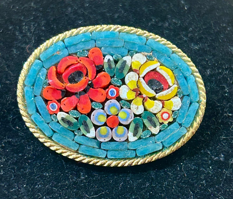 Micro mosaic pin