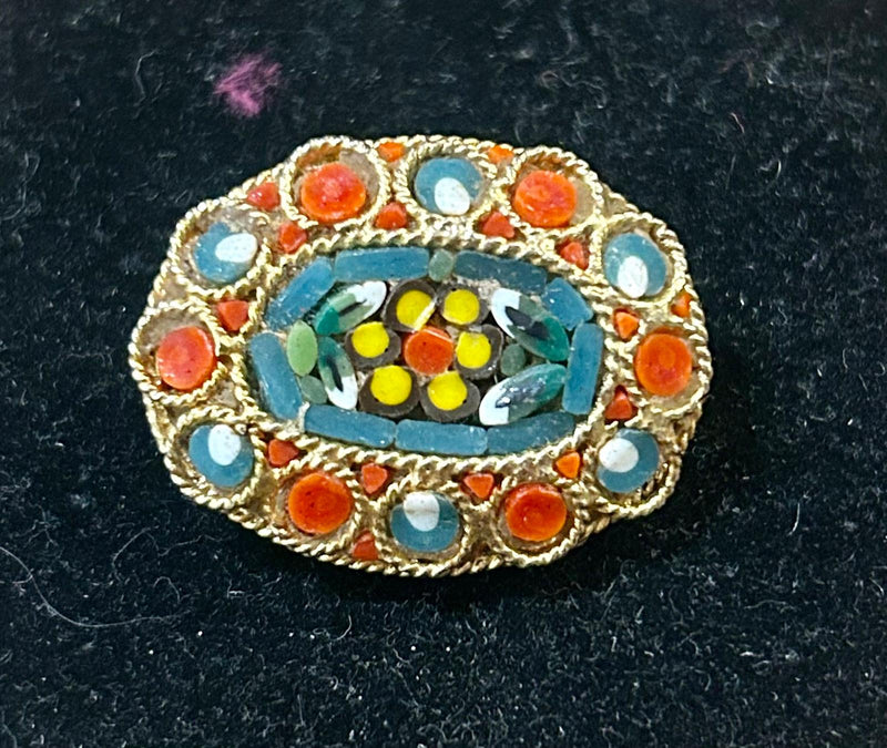 Micro mosaic pin