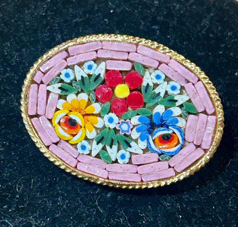 Micro mosaic pin