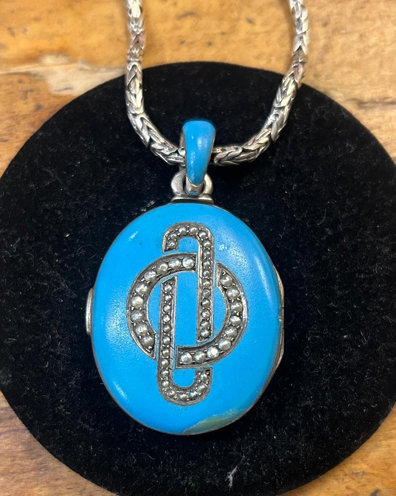 VCT Enamel locket SS
