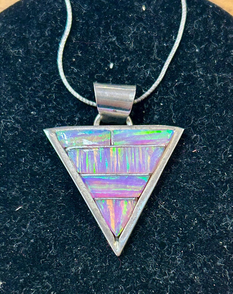 SS Lab opal pendant
