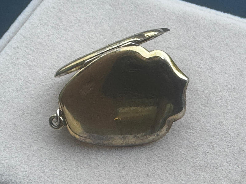 Gold filled engraved lockets with hearts