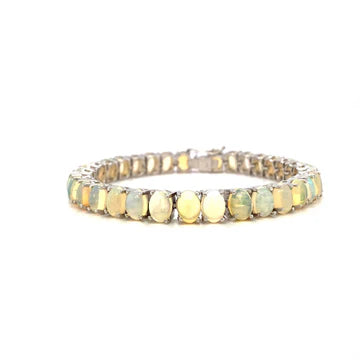 Opal Bracelet in .925 Sterling Silver - KSD 45571