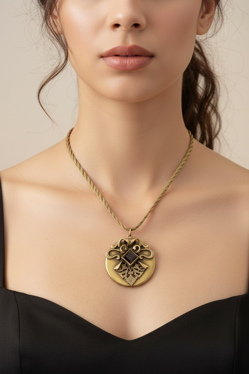 GF Art Nouv Locket