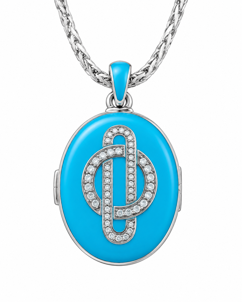 VCT Enamel locket SS
