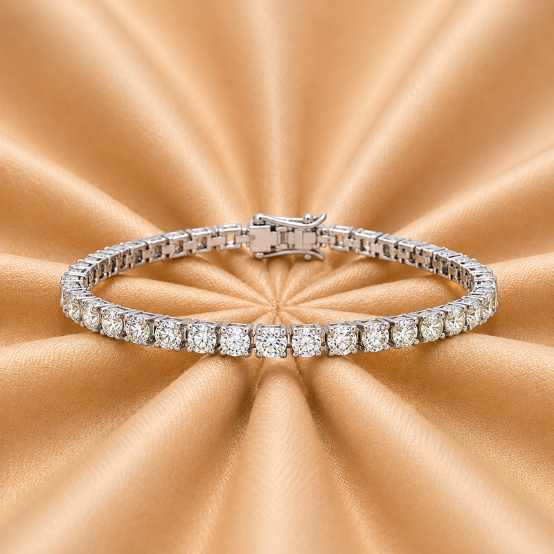 Diamond Bracelet in 14K White Gold - KGD 41419