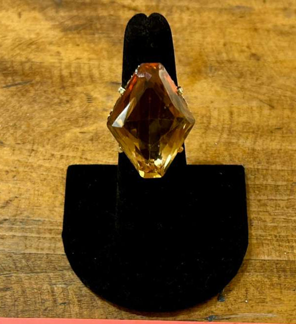 14k Citrine Ring